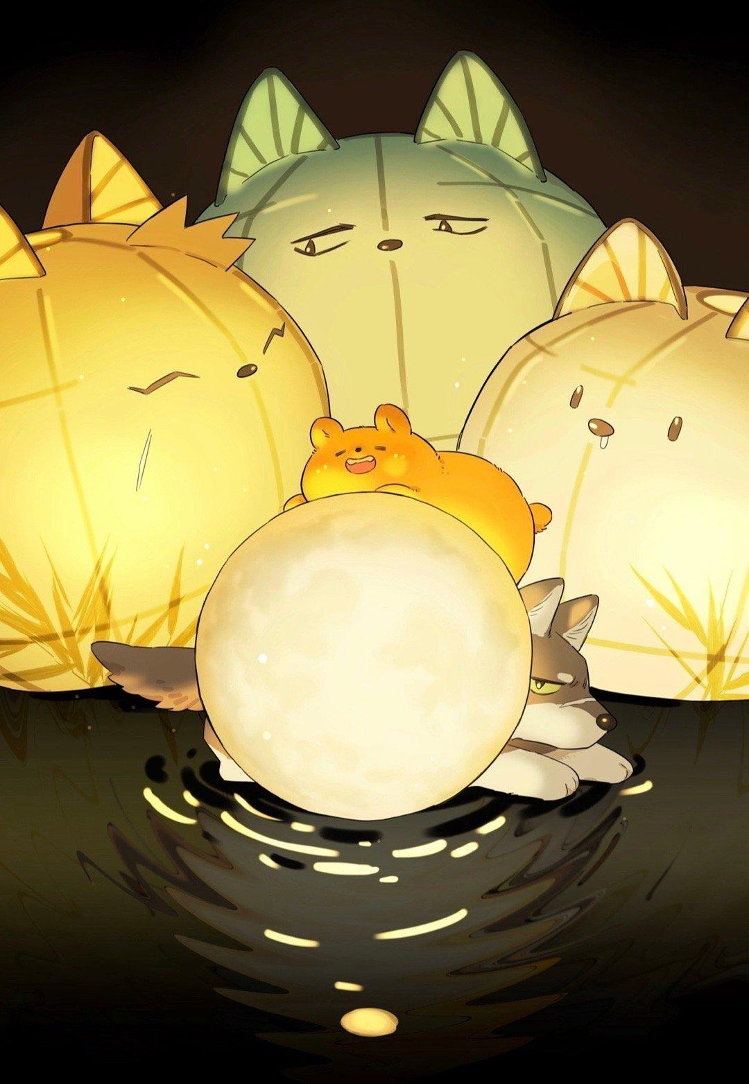 Papa Wolf and The Puppy - Extra : Happy Mid-autumn Festival [Picture] manhwa