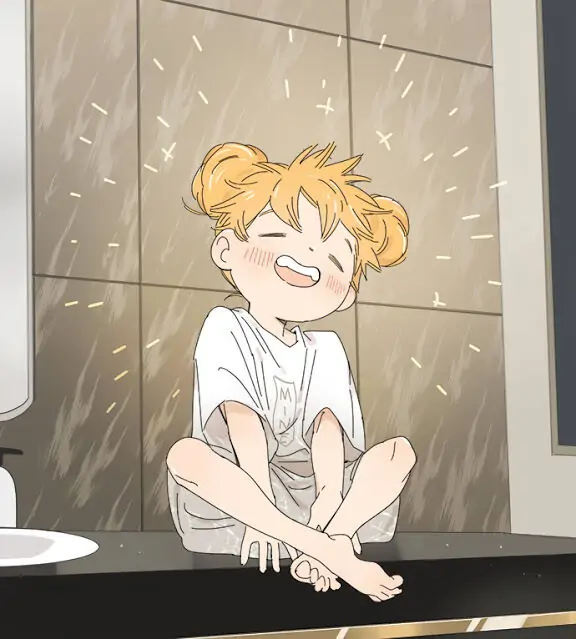 Papa Wolf and The Puppy - [EXTRA] Little Potato Pictures manhwa
