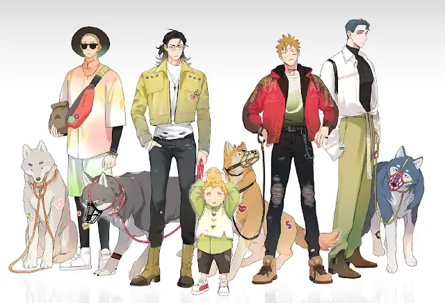 Papa Wolf and The Puppy - (Pictures) Autumn Outfits manhwa