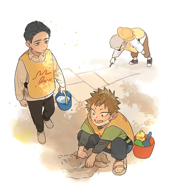 Papa Wolf and The Puppy - (Pictures) Children's Day [1 June] manhwa