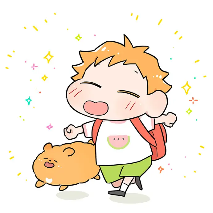 Papa Wolf and The Puppy - 〖Pictures〗 Crayon Shin-chan Style manhwa