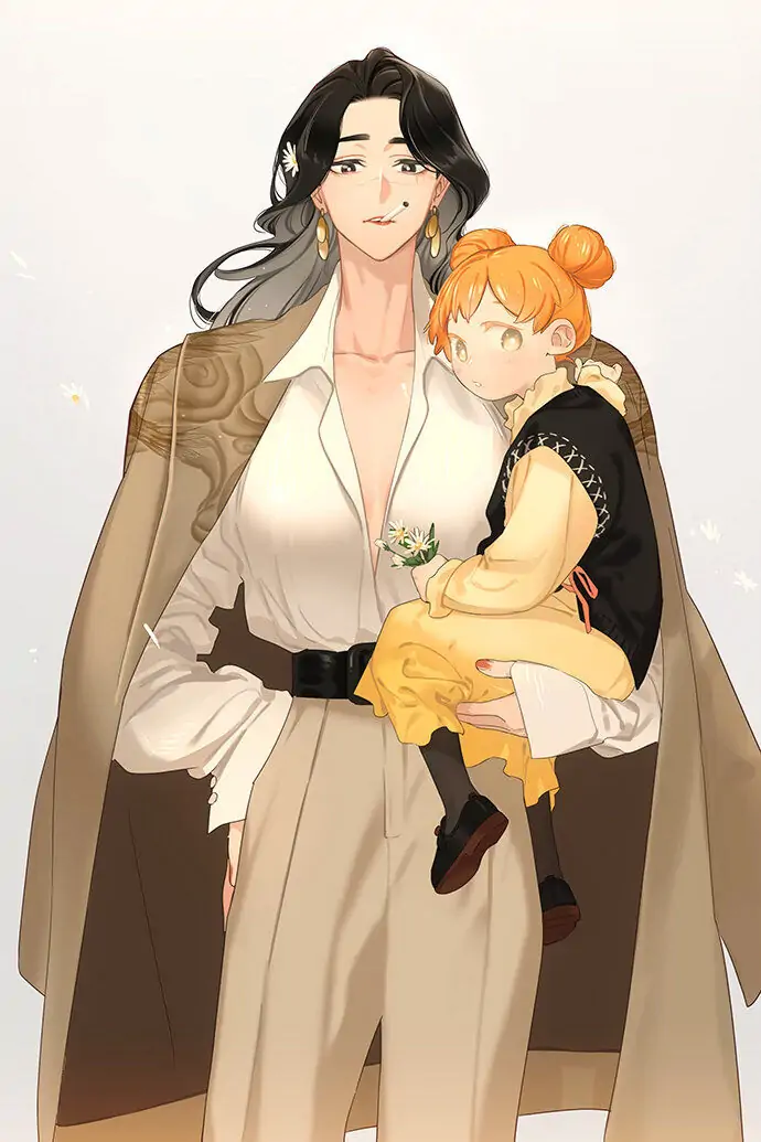 Papa Wolf and The Puppy - (Pictures) Gender-Bender Version (Wolf King + Potato) manhwa