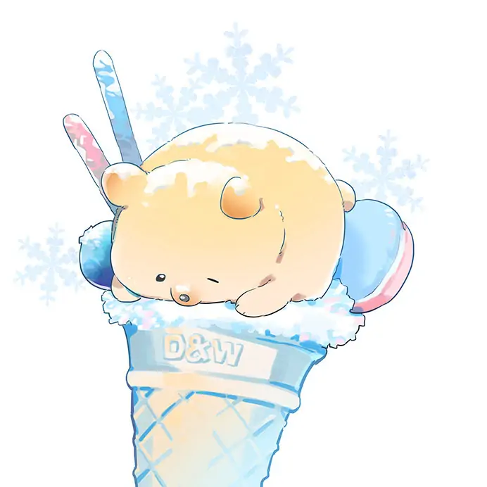 Papa Wolf and The Puppy - (Pictures) Summer Ice Cream manhwa