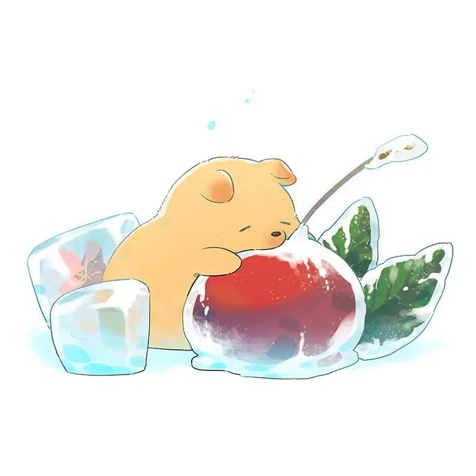 Papa Wolf and The Puppy - (Pictures) Summer Ice Cream manhwa