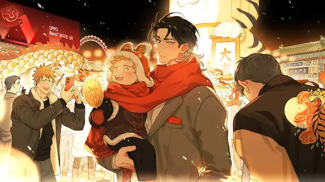 Papa Wolf and The Puppy - (Pictures) Tian Jin Temple Fair (Sponsored by OPPO Reno7) manhwa