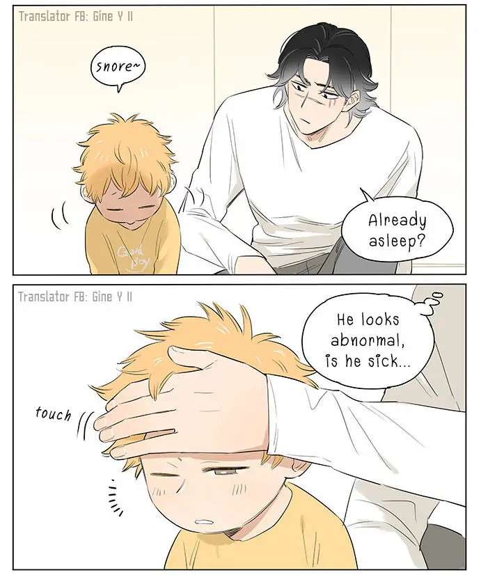 Papa Wolf and The Puppy - Special Chapter : A Christmas Gift manhwa