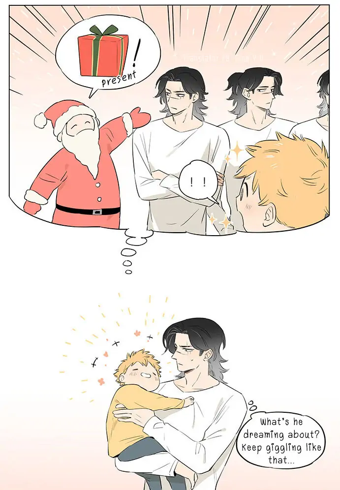 Papa Wolf and The Puppy - Special Chapter : A Christmas Gift manhwa
