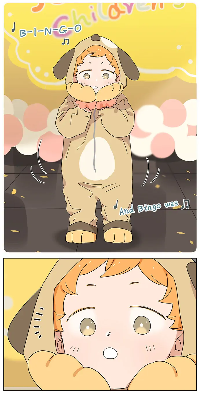 Papa Wolf and The Puppy - 〖Special Children's Day〗 Let the Children Perform a Show manhwa