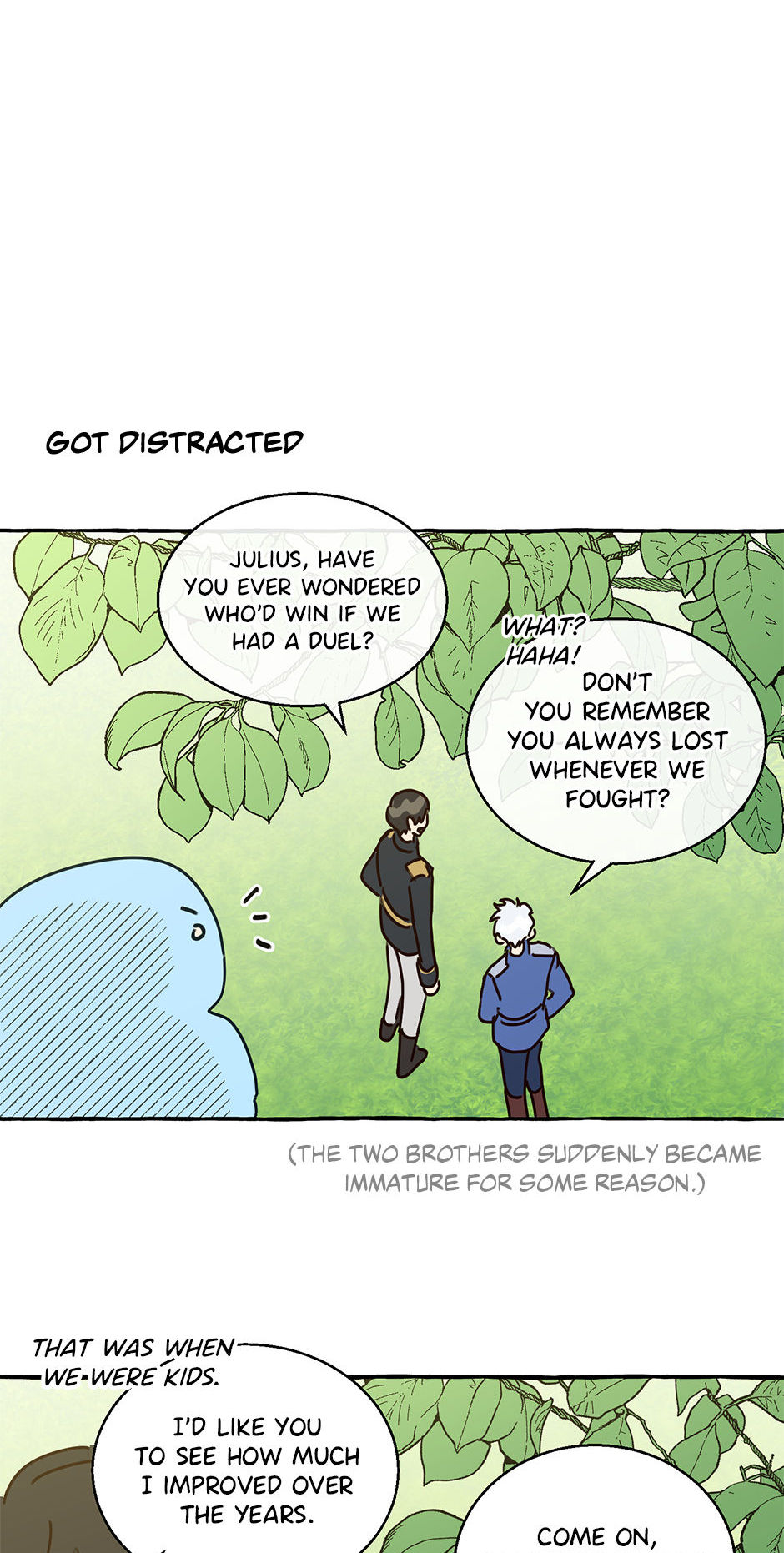 Saving My Sweetheart [Official] - Author's Note manhwa