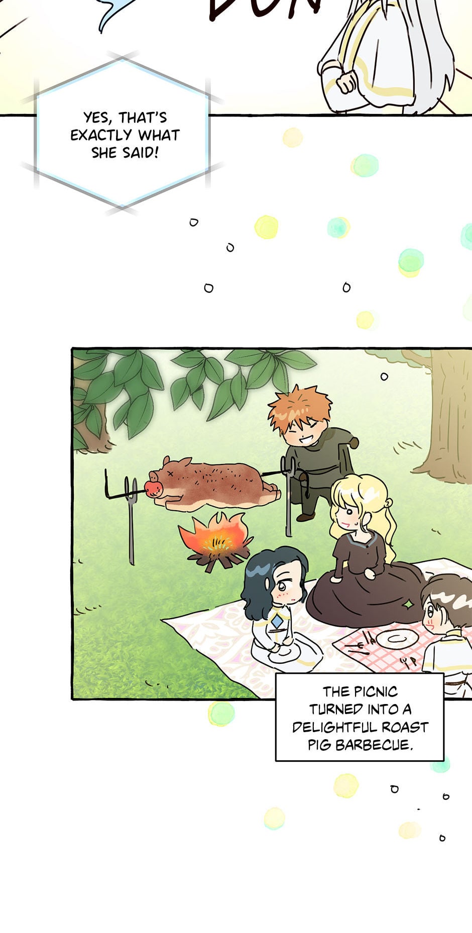 Saving My Sweetheart [Official] - Author's Note manhwa