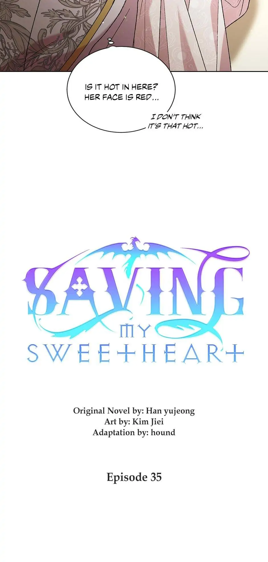 Saving My Sweetheart [Official] - Chapter 35 manhwa