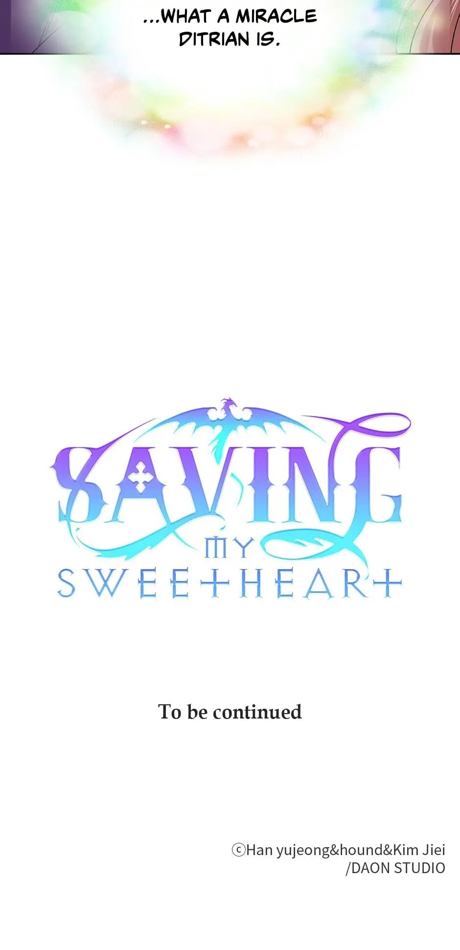 Saving My Sweetheart [Official] - Chapter 35 manhwa