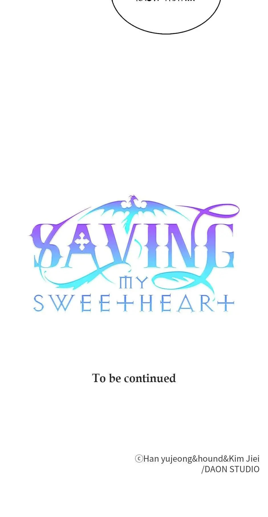 Saving My Sweetheart [Official] - Chapter 37 manhwa