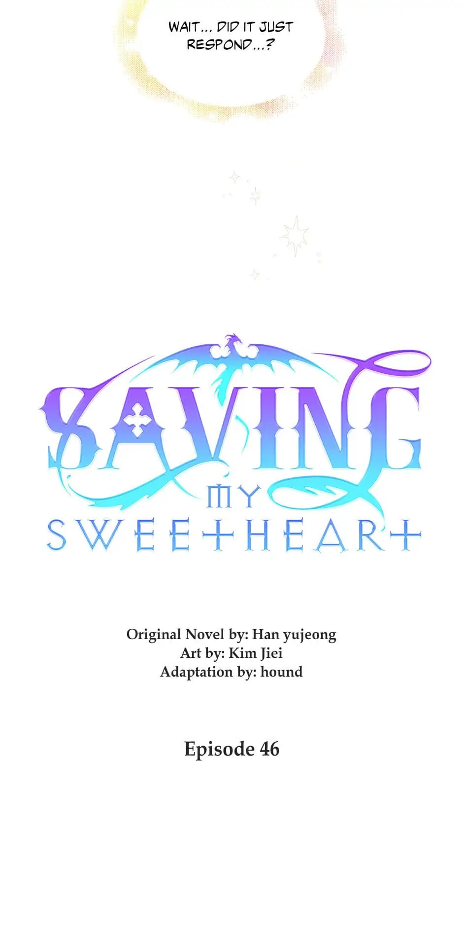Saving My Sweetheart [Official] - Chapter 46 manhwa