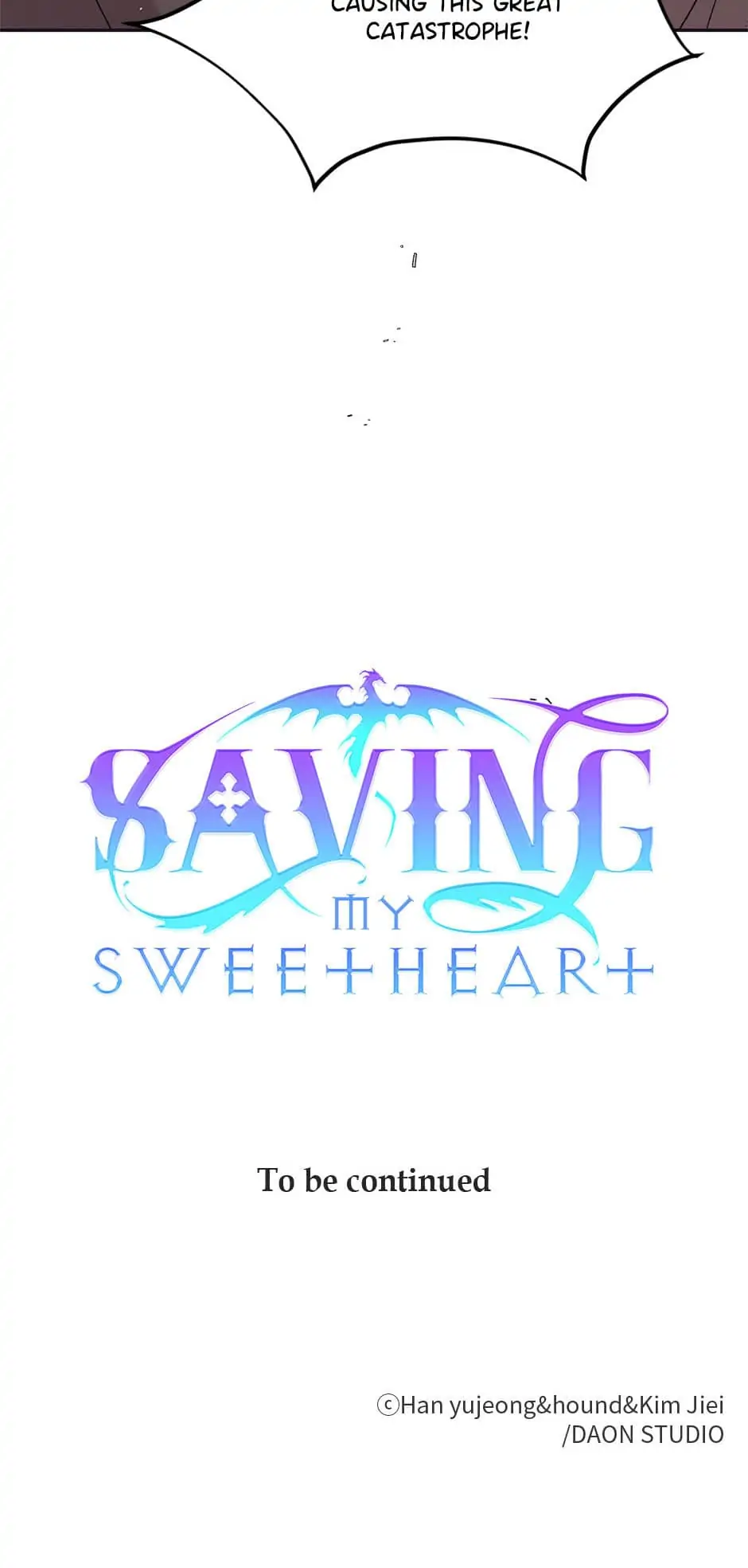 Saving My Sweetheart [Official] - Chapter 58 manhwa