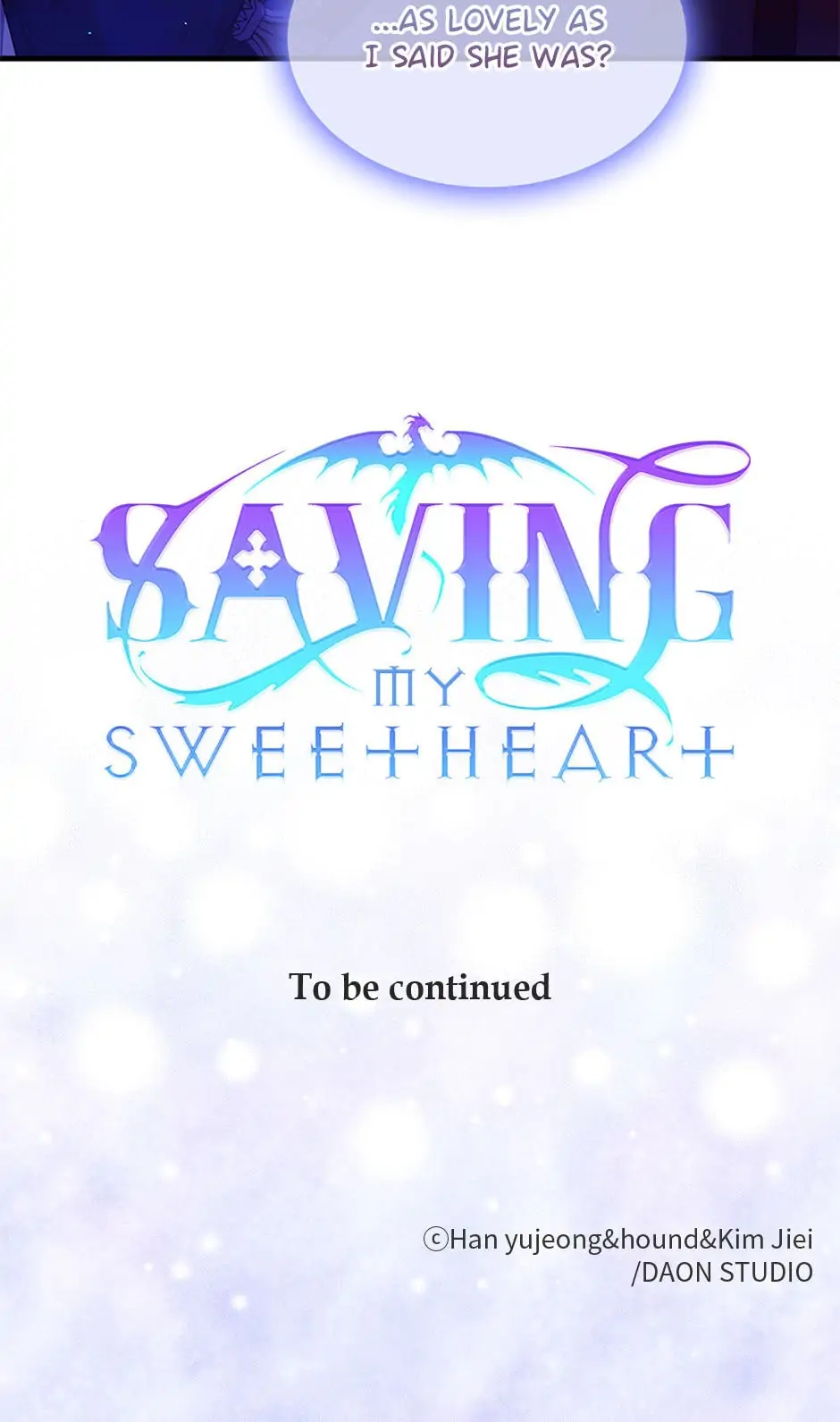 Saving My Sweetheart [Official] - Chapter 70 manhwa