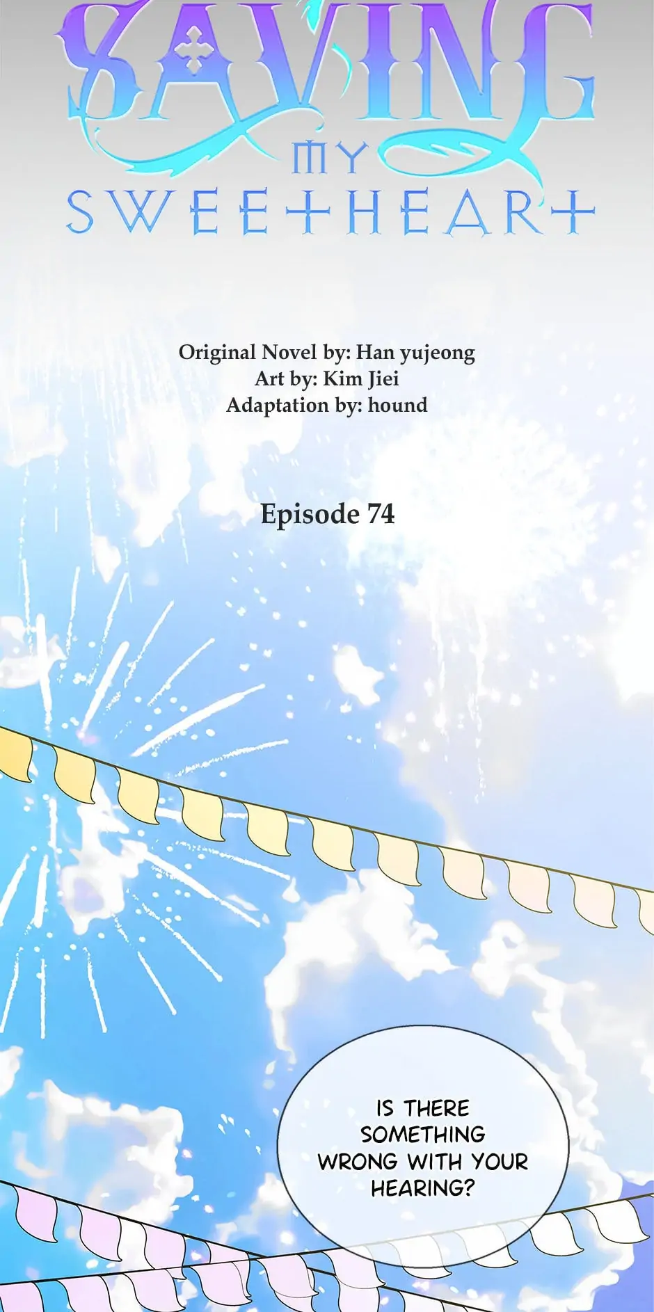 Saving My Sweetheart [Official] - Chapter 74 manhwa