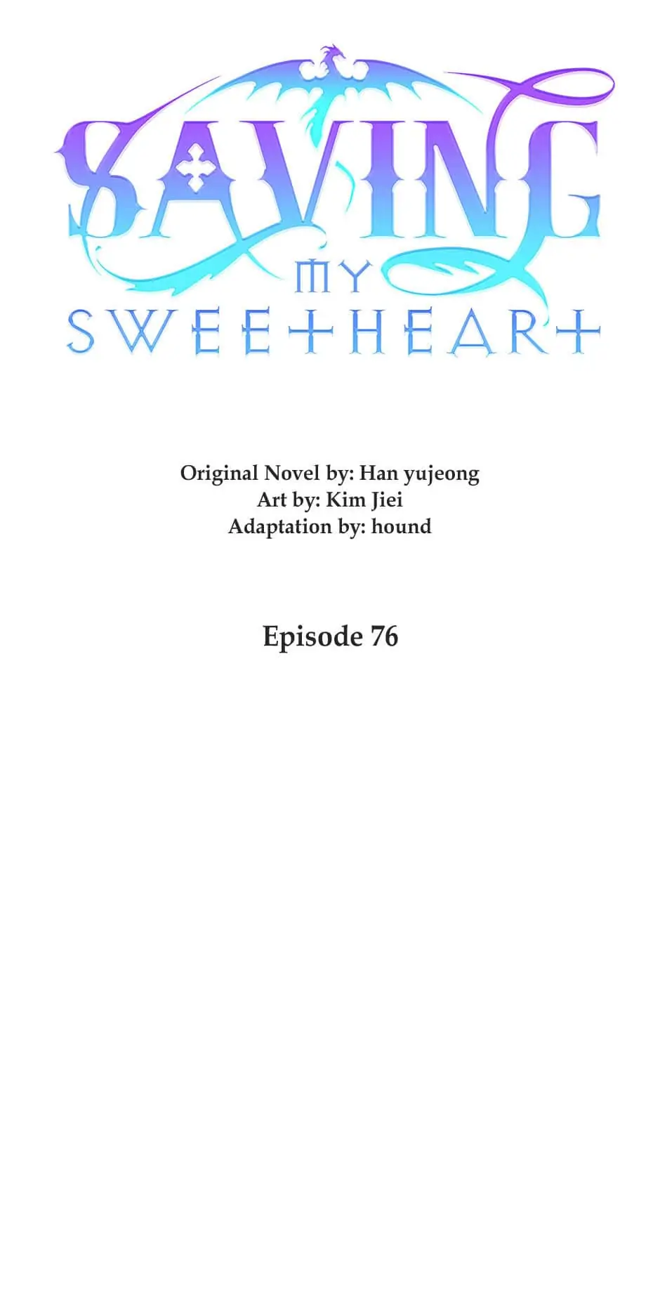Saving My Sweetheart [Official] - Chapter 76 manhwa