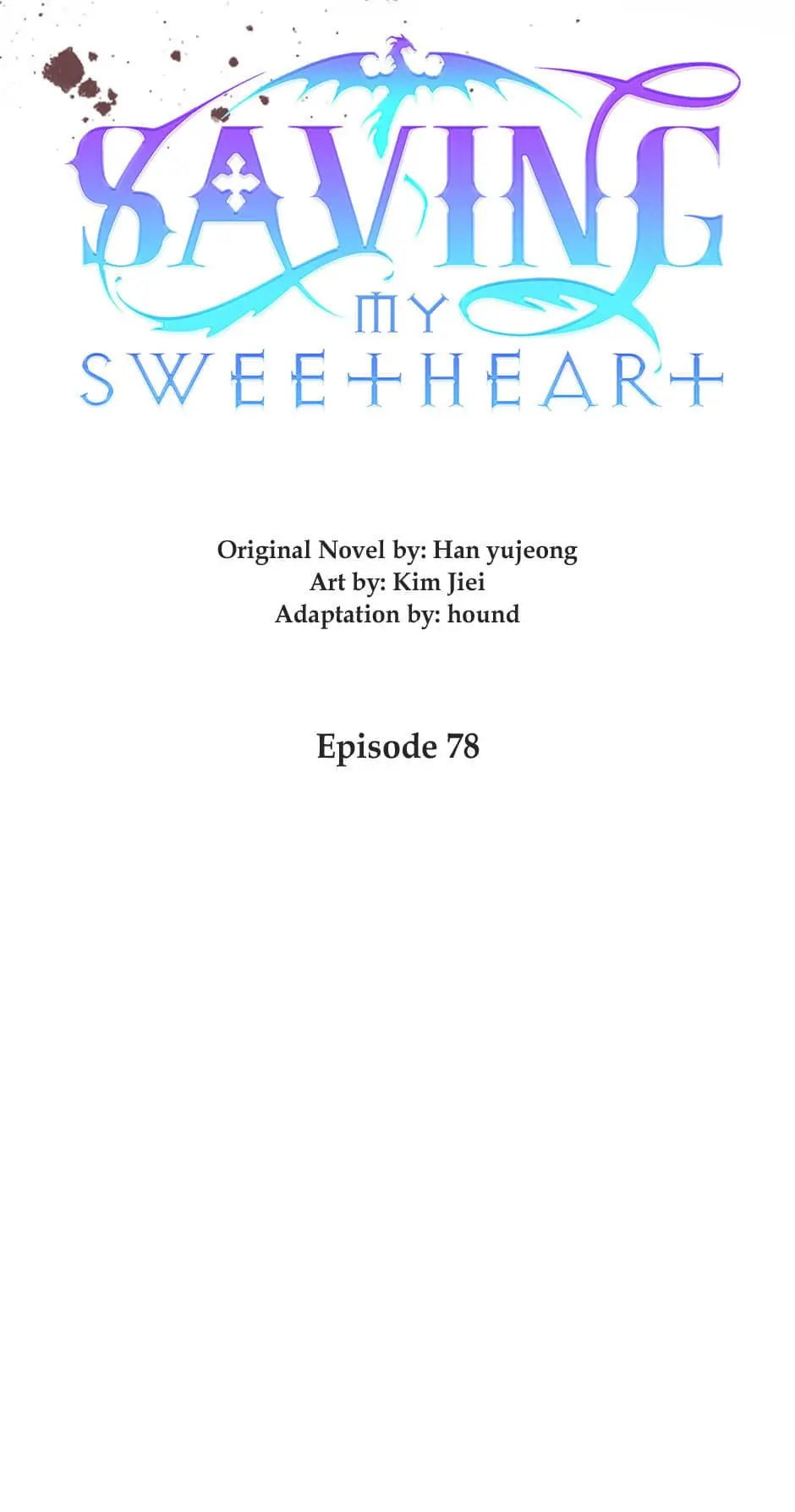 Saving My Sweetheart [Official] - Chapter 78 manhwa