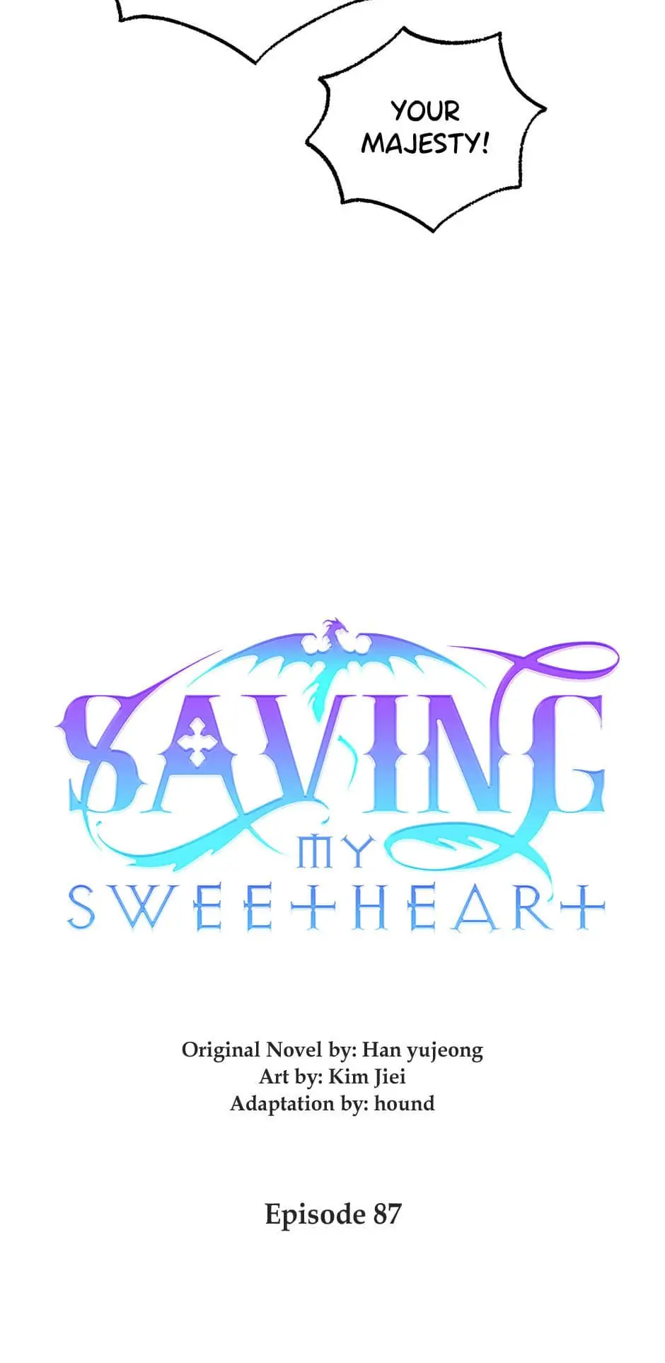 Saving My Sweetheart [Official] - Chapter 87 manhwa