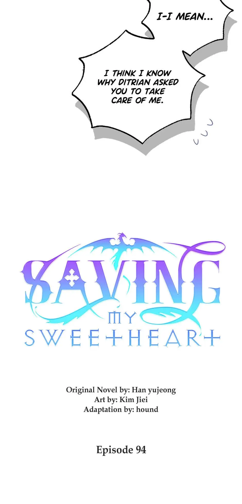 Saving My Sweetheart [Official] - Chapter 94 manhwa