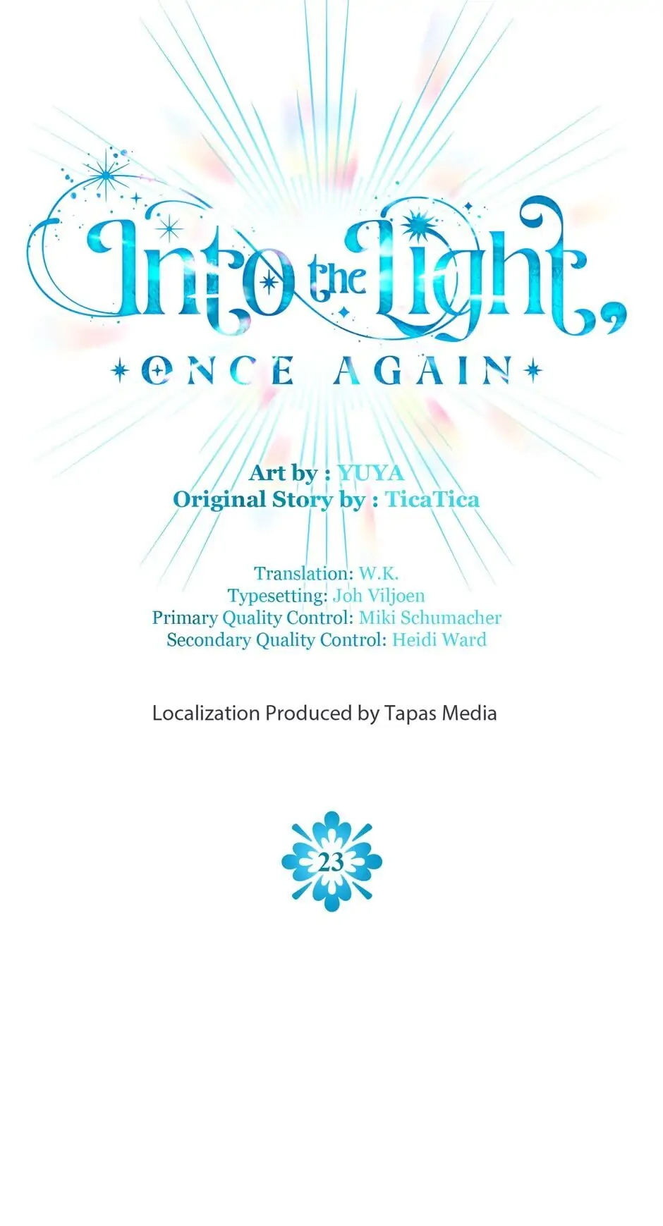 Into the Light Once Again [Official] - Chapter 23 manhwa