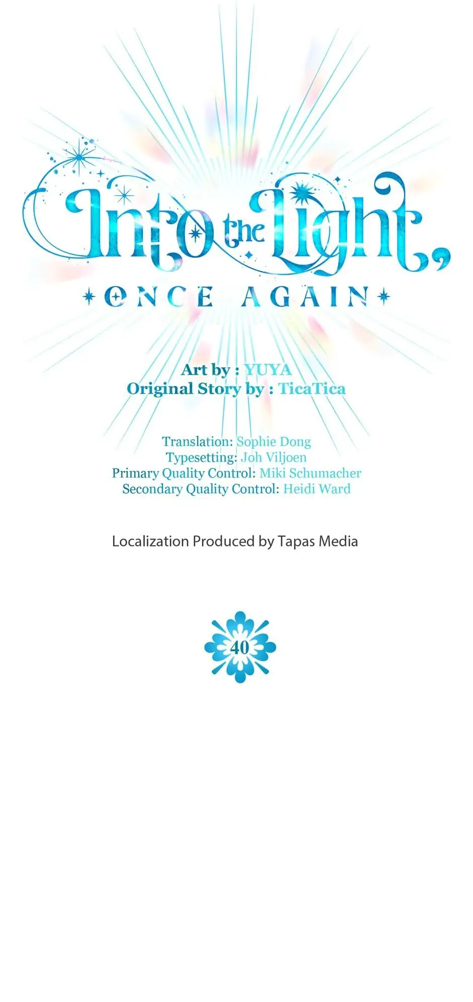 Into the Light Once Again [Official] - Chapter 40 manhwa