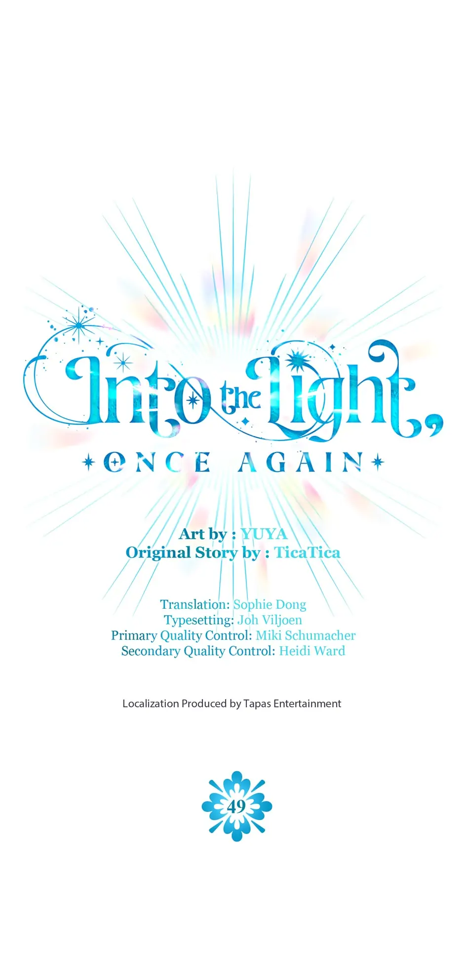 Into the Light Once Again [Official] - Chapter 49 manhwa