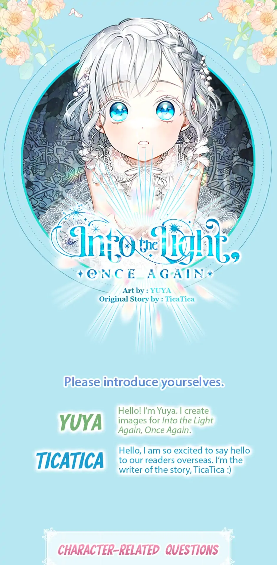 Into the Light Once Again [Official] - Creator Q&A manhwa