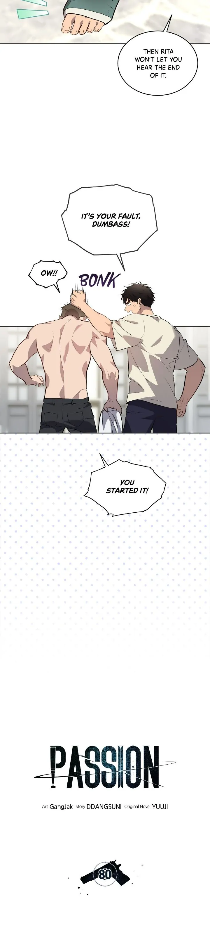 PASSION 〘Official〙 - Chapter 80 manhwa