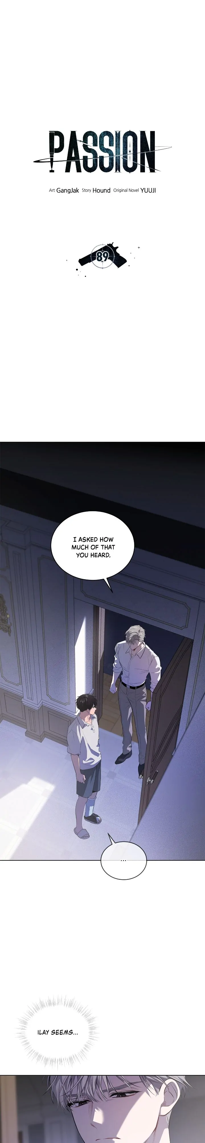 PASSION 〘Official〙 - Chapter 89 manhwa