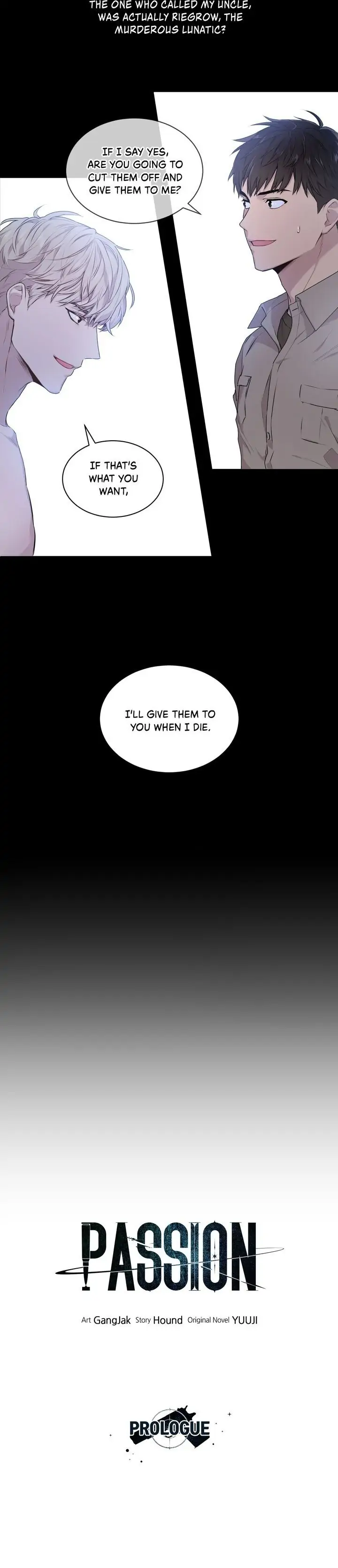 PASSION 〘Official〙 - Prologue manhwa