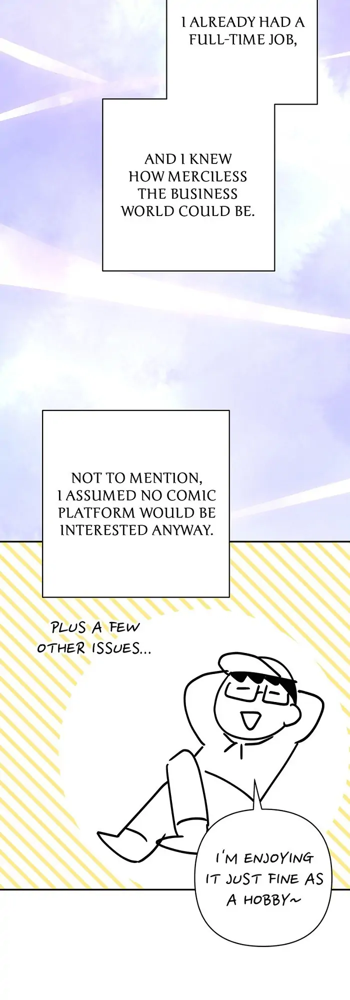 Another Typical Fantasy Romance - Author's Message manhwa