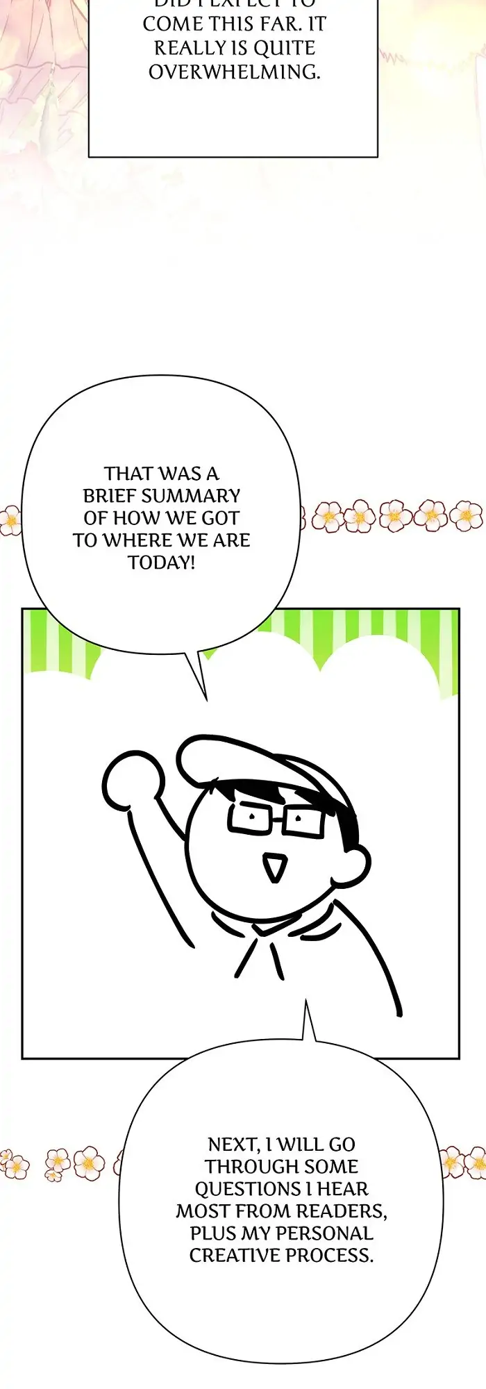 Another Typical Fantasy Romance - Author's Message manhwa