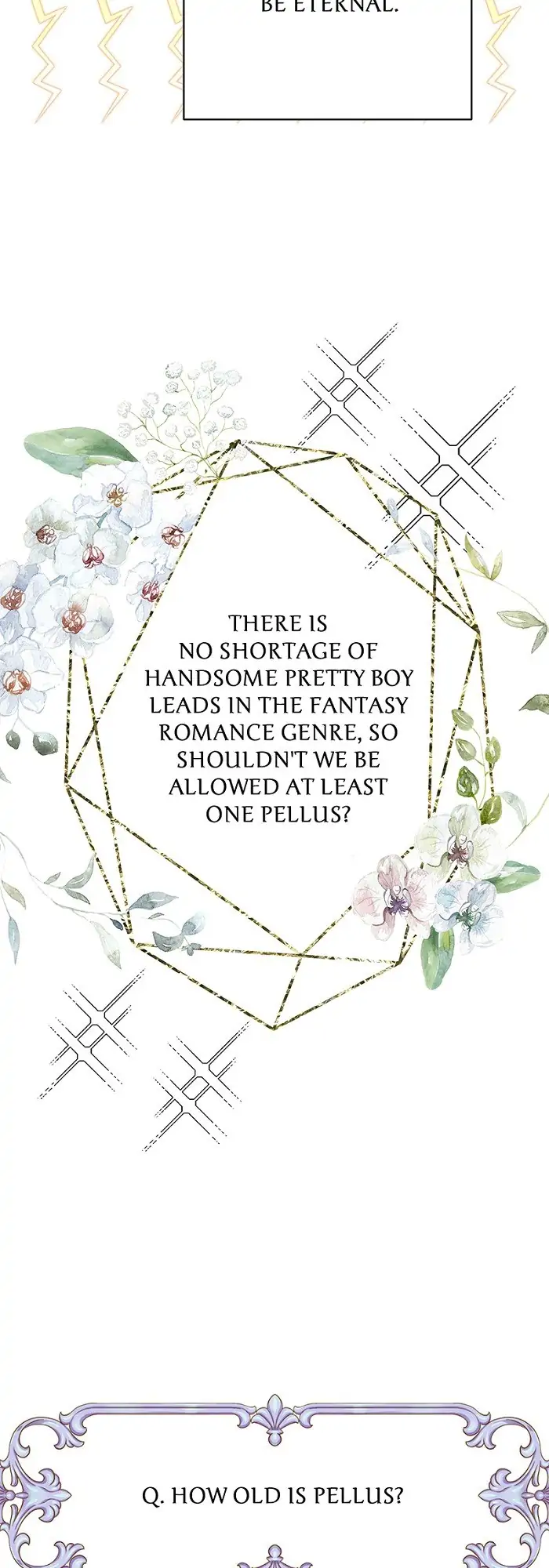 Another Typical Fantasy Romance - Author's Message manhwa