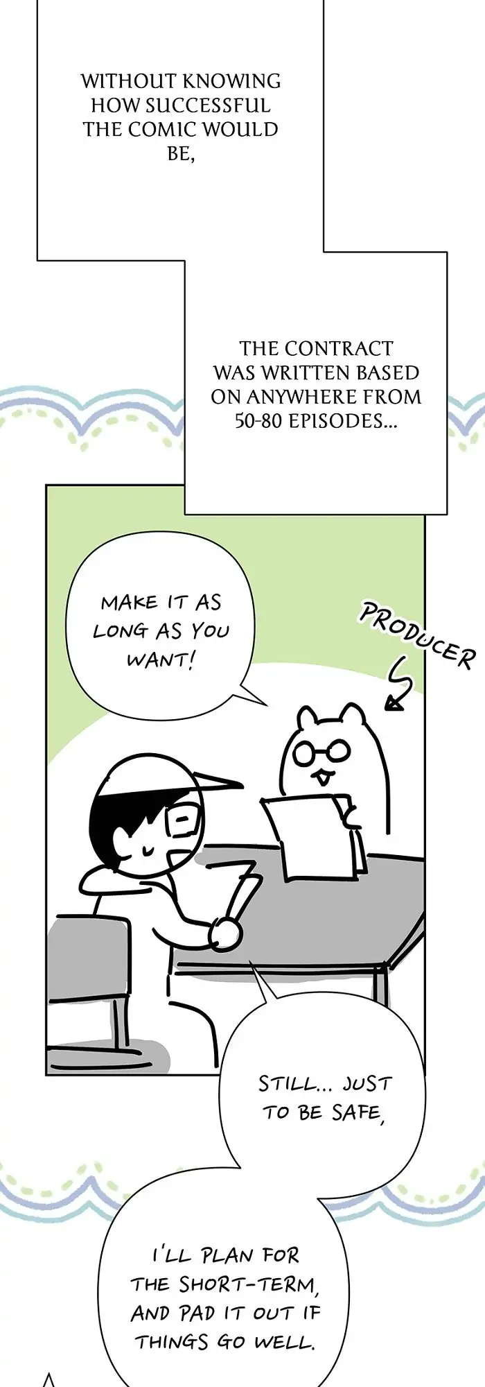 Another Typical Fantasy Romance - Author's Message manhwa