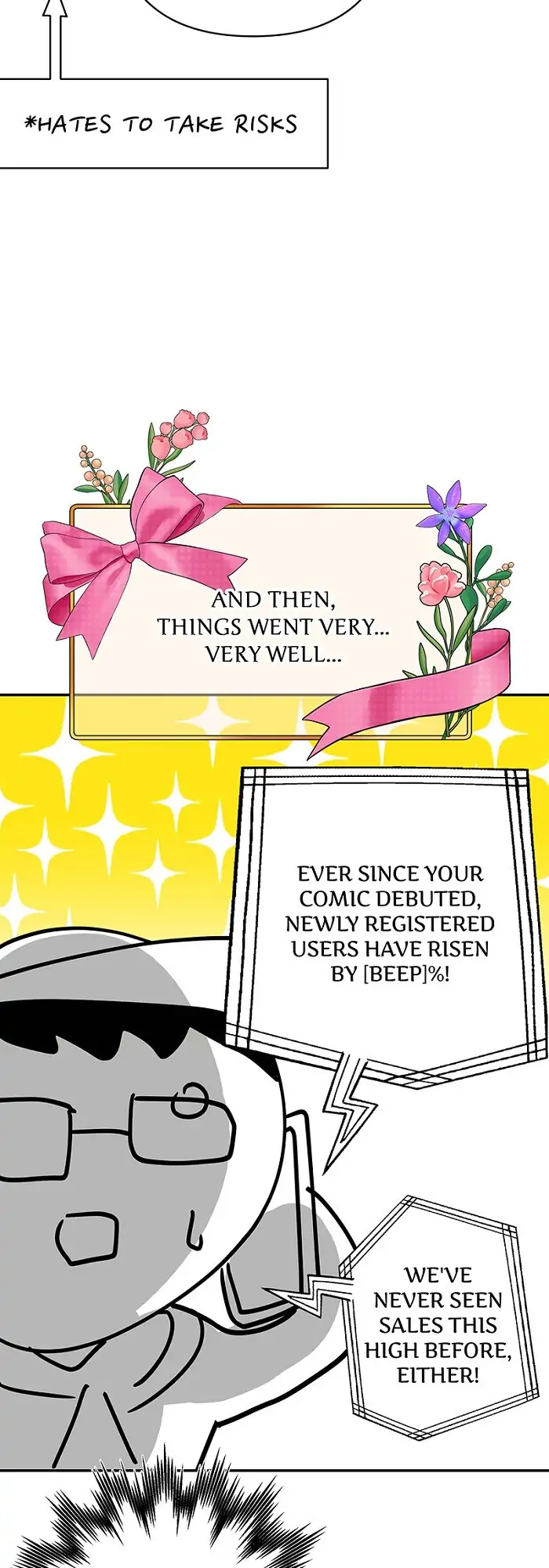 Another Typical Fantasy Romance - Author's Message manhwa