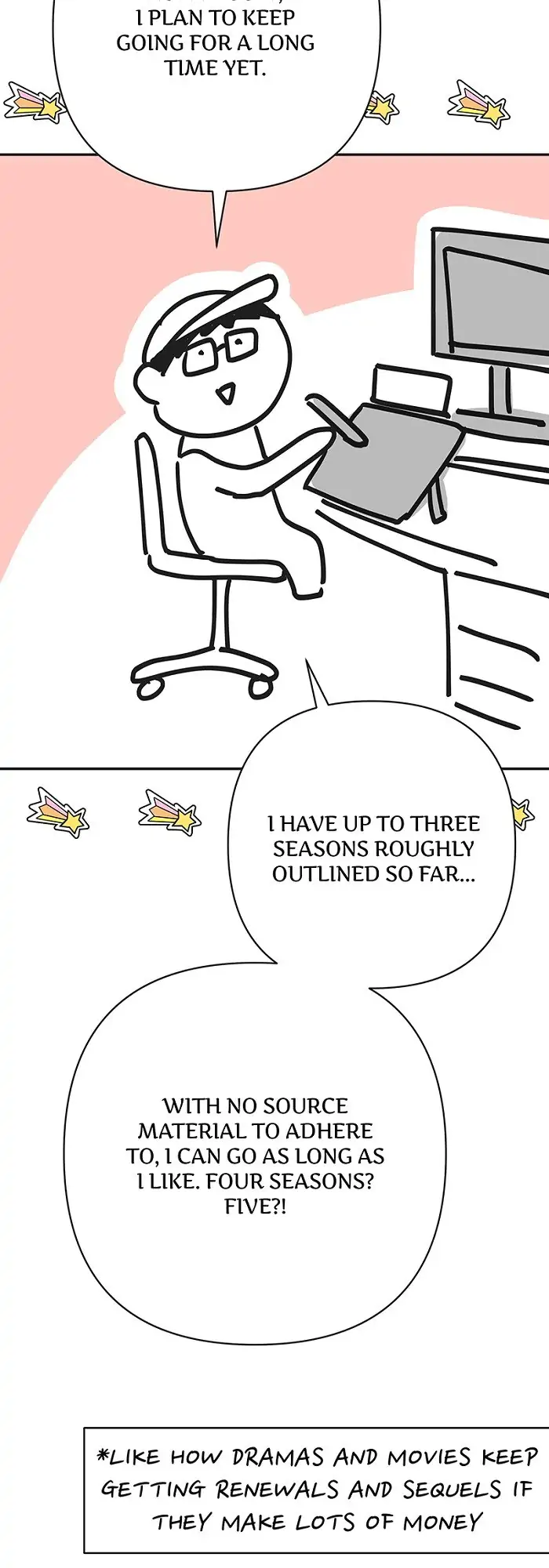 Another Typical Fantasy Romance - Author's Message manhwa