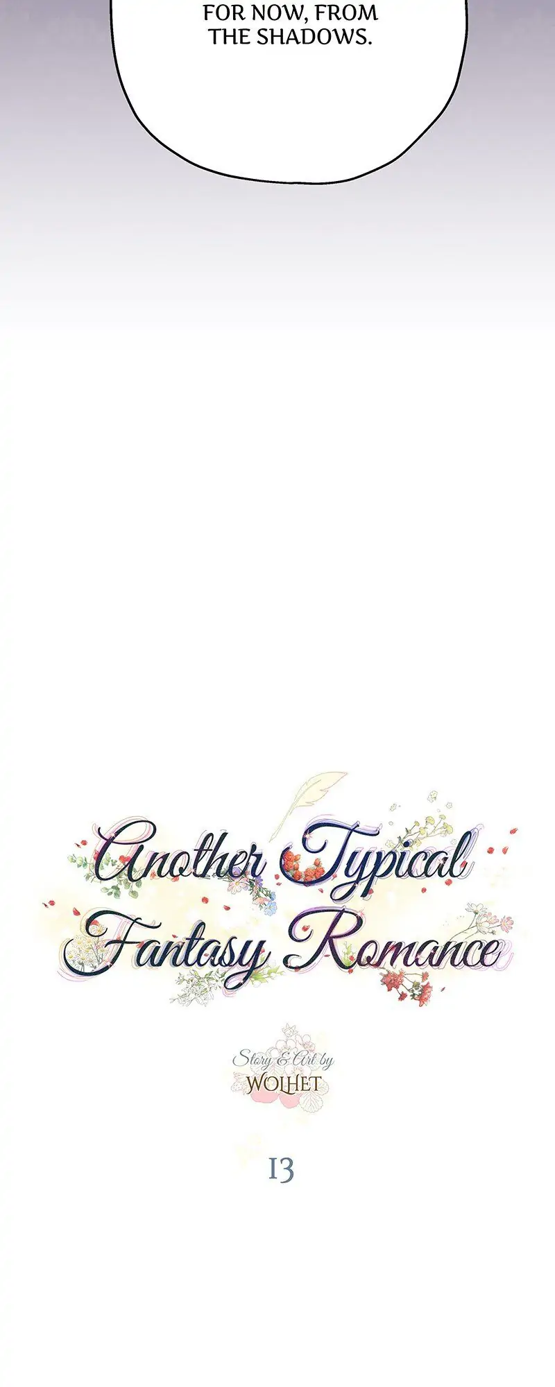 Another Typical Fantasy Romance - Chapter 13 manhwa
