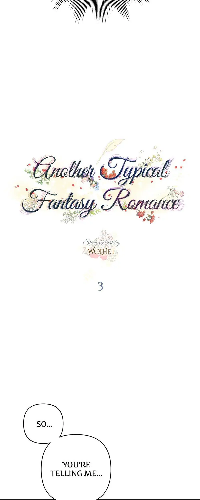 Another Typical Fantasy Romance - Chapter 3 manhwa