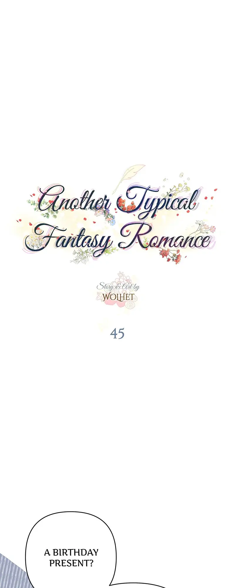 Another Typical Fantasy Romance - Chapter 45 manhwa