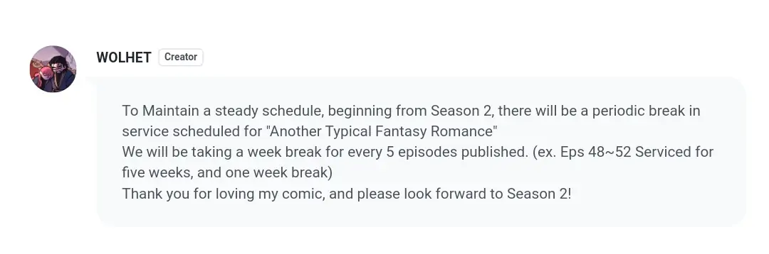 Another Typical Fantasy Romance - Chapter 48 : (Season 2) manhwa