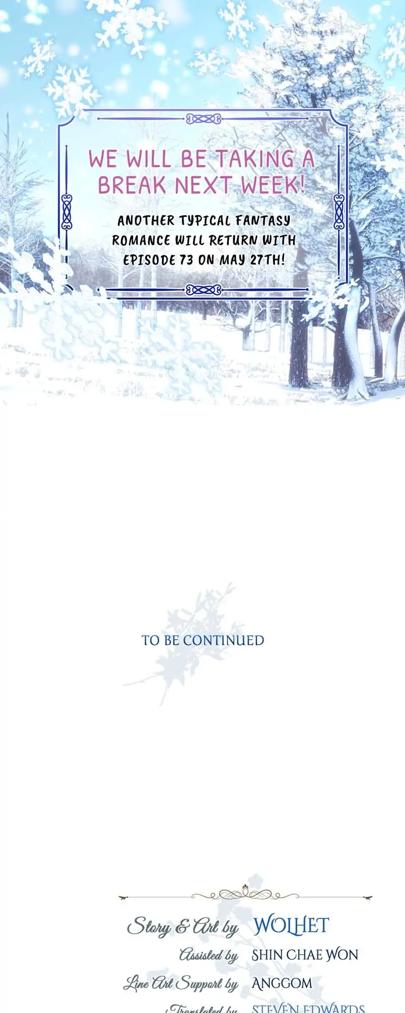 Another Typical Fantasy Romance - Chapter 72 manhwa