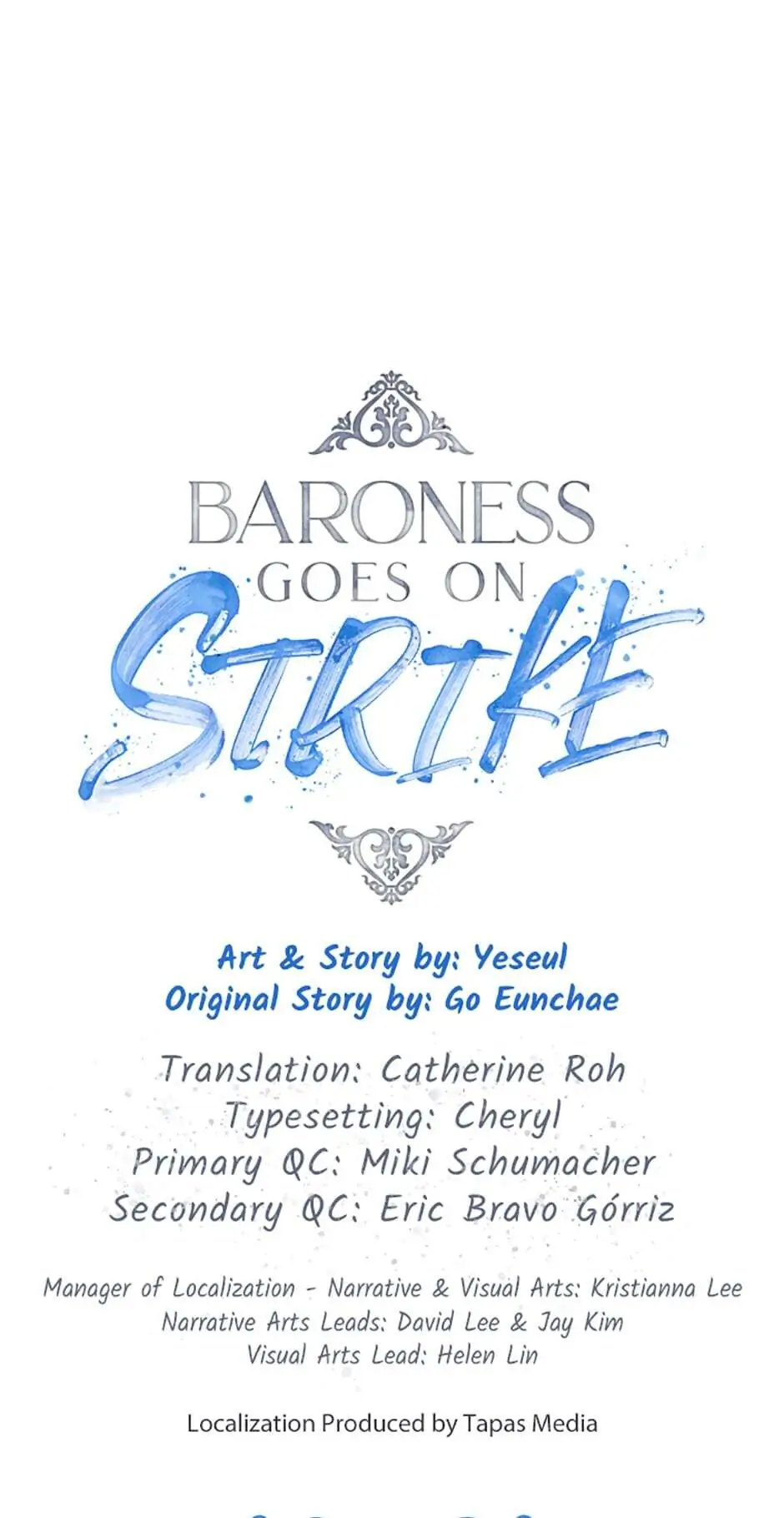 Baroness Goes on Strike [Mature](Official) - Chapter 1 manhwa