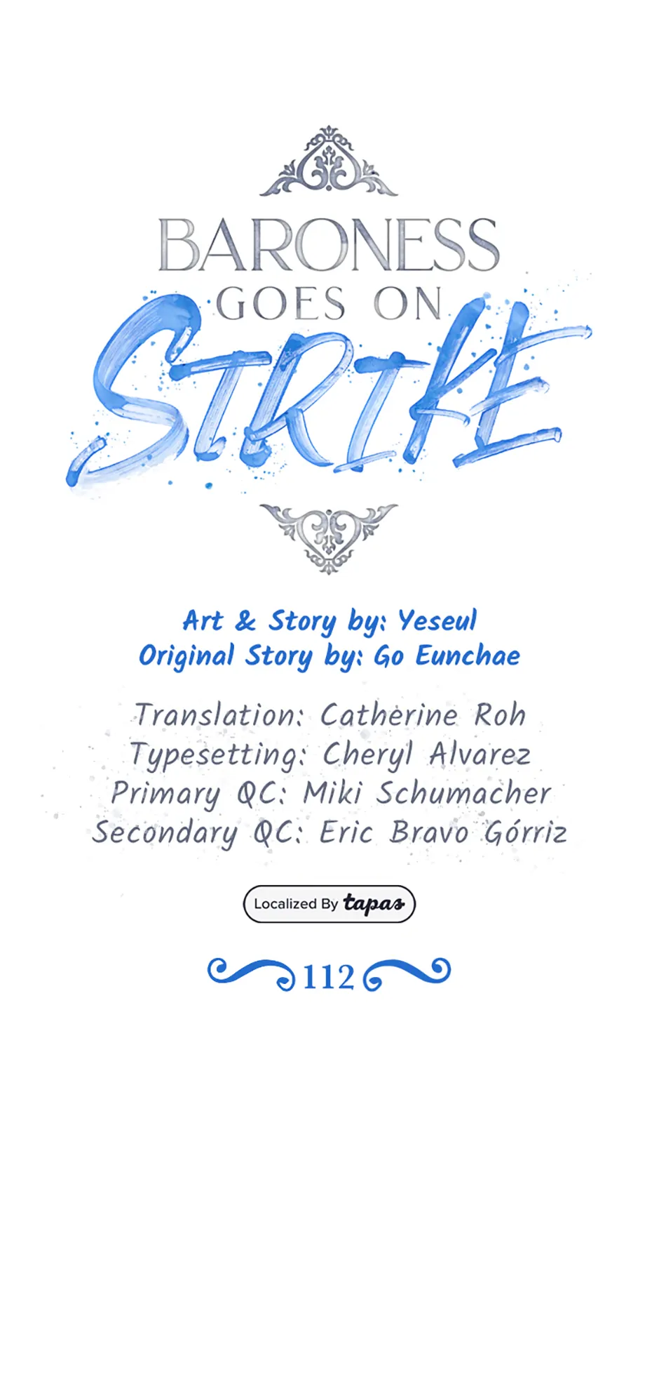 Baroness Goes on Strike [Mature](Official) - Chapter 112 manhwa