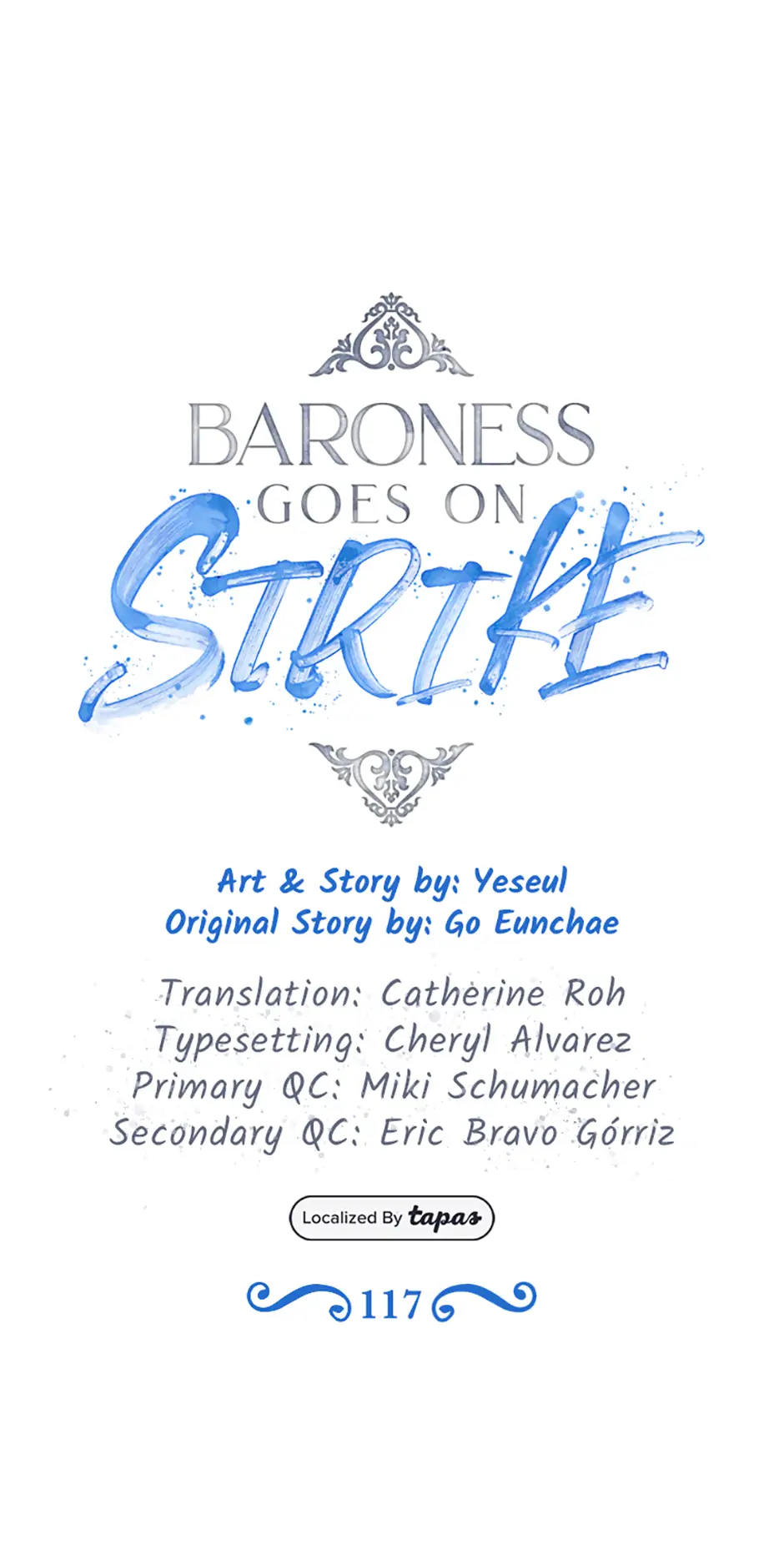 Baroness Goes on Strike [Mature](Official) - Chapter 117 manhwa