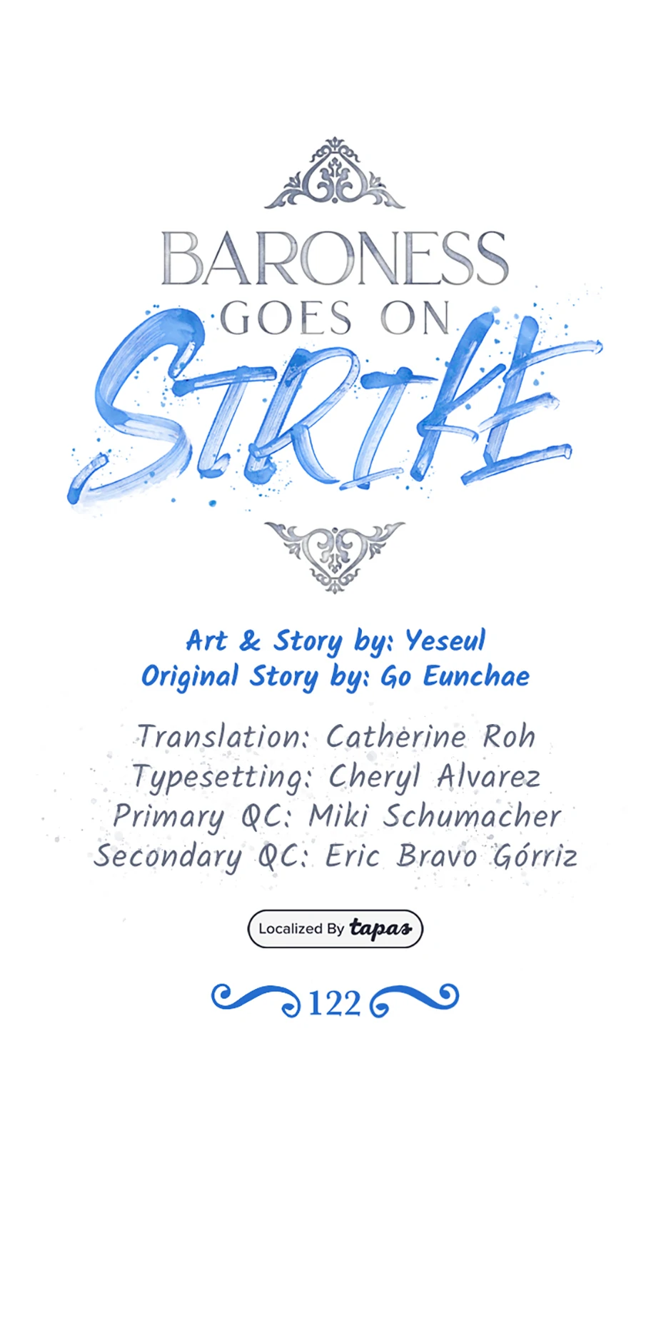 Baroness Goes on Strike [Mature](Official) - Chapter 122 manhwa