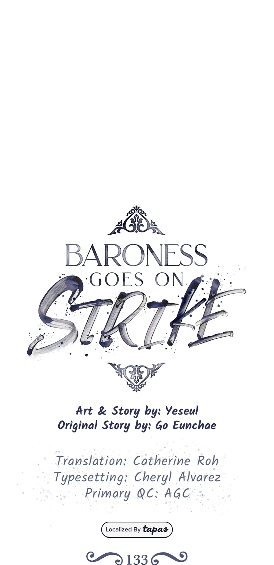 Baroness Goes on Strike [Mature](Official) - Chapter 133 manhwa
