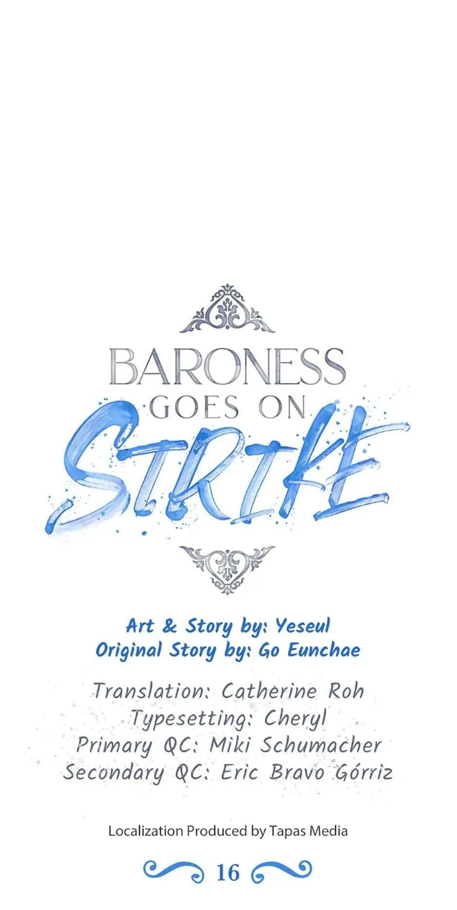 Baroness Goes on Strike [Mature](Official) - Chapter 16 manhwa
