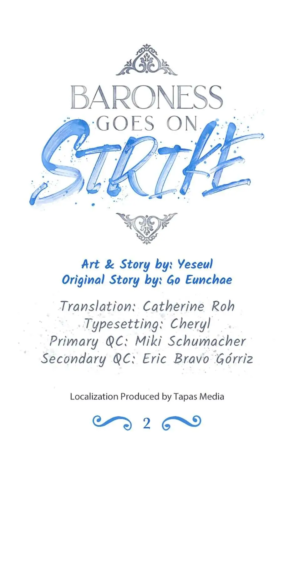 Baroness Goes on Strike [Mature](Official) - Chapter 2 manhwa